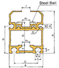 DOUBLE PLUS® Aluminum Guide Rail -- C2080VRP-R3LS - Image