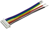 Cable Assy, 8P Rcpt-Free End, 50Mm Rohs Compliant Multicomp Pro - 25AK1005 - Newark, An Avnet Company