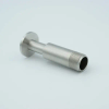 SHV-B (Bakeable) Coaxial Feedthrough, 1 Pin, Grounded Shield, 1.18″ QF / KF Flange - A2610-1-QF - MPF Products, INC.