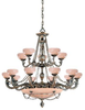 Large Chandeliers-Glass Shade - 247291 - Light Center (The)