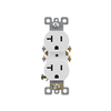 20 Amp Duplex Outlet, Side Wire, Residential Grade - 2002A - Suzhou Ele Mfg Co., Ltd.