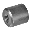 Round Gripper; Tapped Blind Hole, Tooth Pattern=No Tooth Pattern - RRP-2S - Reid Supply