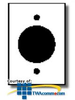 Leviton 1-Gang Flush Mount 2.15 Inch Dia. Device.. - 80728 - TelephoneStuff.com