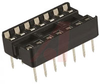 Socket, DIP;Dual Leaf;14 Pos.;0.100In.cen.;Thru Hole;0.310In.;Ber. Copper;Gold - 70042873 - Allied Electronics, Inc.