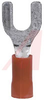 Terminal, Spade Tongue, 22-16AWG, Red, Stud Sz 8 - 70084092 - Allied Electronics, Inc.
