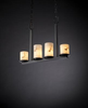 FAL-8778-10-MBLK Island/Pool Table-Pillar Candle - 497831 - Capital Lighting, Inc.