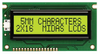 Display, Alphanumeric, 16X2, Yellow/grn; Character Count X Line Midas - 02AC9922 - Newark, An Avnet Company