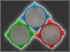 120mm Fan Filter - UV Green -- 40040