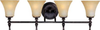 Bathroom Fixtures-Four Lights - 15775 - Light Center (The)