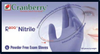 Cranberry R200 Cool Blue PF Nitrile Exam Gloves - 200 Bx.-2000 Cs. - Image