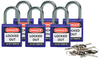 Purple Compact Safety Locks - 118933 - Brady Corporation
