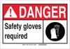 Brady Bradyglo B-347 Polyester / Polystyrene Rectangle Fire Safety Sign - 14 in Width x 10 in Height - Glow in the Dark - 119899 - 754473-69629 - R. S. Hughes Company, Inc.