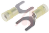 TERMINAL; FORK; 12-10 AWG; COOPER; NYLON; 8mm (5/16) - 70053810 - Allied Electronics, Inc.