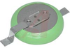 Battery; Lithium; Coin Cell; Incl. Insulation Wrap; 3V; 120 MAH; with Tabs - 70196960 - Allied Electronics, Inc.