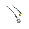 BNC Male St. Connector With RG174 Cable (L-1Mtr) + SMB Female Right Angle Connector - ET-BMS-1L1-SBFRA - Eteily Technologies India Pvt. Ltd.