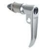 Quarter-Turn Cam Latch, Key Locking , L-Handle, Pad Locking, Sealed, Zinc Alloy, Chrome Plated, Bright - E5-7A-732-UU5 - Southco