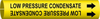 Brady Bradysnap-On B-915 Black on Yellow Plastic Snap-On Pipe Marker - 1/2 in Character Height - Printed Msg = LOW PRESSURE CONDENSATE with Right Arrow - 4091-A - 754476-44815 - R. S. Hughes Company, Inc.