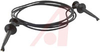 Minigrabber Test Clip Patch Cord, 48 Inch, Black - 70197749 - Allied Electronics, Inc.
