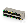 Modular/Ethernet Connector (RJ45) Jacks With Magnetics - 17-2497309-1-ND - DigiKey