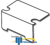 Hubbell Concealed 3-Service Floor Box Blank Plate - 3SFBB - TelephoneStuff.com