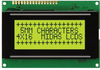 Display, Alphanumeric, 16X4, Yellow/grn; Character Count X Line Midas - 03AC3510 - Newark, An Avnet Company