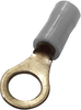 Terminal, Ring Tongue, #8, 20Awg, Gry; Stud Size - Metric Te Connectivity - 17AH9869 - Newark, An Avnet Company