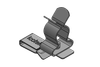 EMC Shield Clamps for Metal Sheet Edges, Pluggable- with or without Integrated Strain Relief - 36778.4 - icotek Corp