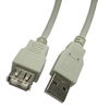 Usb Cable, 2.0 Type A Plug-Rcpt, 1M Rohs Compliant Videk - 33AJ0938 - Newark, An Avnet Company