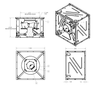 Centrifugal Fan- RadiPac - FanGrid Cube -- EG1R240560GC - Image
