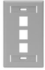 QuickPort Wallplates - 42080-3GS - Leviton Manufacturing