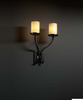 CNDL-8785-10-CREM-MBLK Sconces-Double Glass - 497876 - Capital Lighting, Inc.