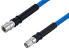 Plenum QMA Male to SMA Male Low PIM Cable 12 Inch Length Using SPP-250-LLPL Coax , LF Solder - PE3C5870-12 - Pasternack