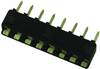 Sip Socket, 8 Position, Through Hole; No. Of Contacts Amp - Te Connectivity - 50F2203 - Newark, An Avnet Company