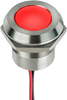 Led Panel Indicator, Red, 22Mm, 12Vdc Rohs Compliant Apem - 65AH9494 - Newark, An Avnet Company