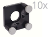 Mirror Mount, Classic, Center, 1.0 in., 3 Knobs, 10 Pack - 9807-PK - Newport MKS