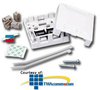 Siemon 2 Port SM Surface Mount Box - Field Assembled - SM2-02 - TelephoneStuff.com