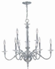 EL-10016 Mid. Chandeliers-Candle - 662460 - Capital Lighting, Inc.