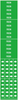 Brady B-946 White on Green Vinyl Self-Adhesive Pipe Marker - 2 1/4 in Height - 1/2 in Character Height - 2 3/4 in Length - Printed Msg = FREON with Right Arrow - 7112-3C - 754476-90238 - R. S. Hughes Company, Inc.