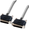 Metal Armored DB25 Cable, Male/Male, 10 ft -- DSA00015-10F - Image