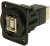Usb Adapter, 2.0 Type B Rcpt-Rcpt, M3 Rohs Compliant Cliff Electronic Components - 70AH6180 - Newark, An Avnet Company