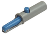 Connector, Crocodile Clip, 6A, Blue; Connector Type Hirschmann Test And Measurement - 89K8424 - Newark, An Avnet Company