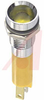 Indicator,Pnl-Mnt;LED IND 5MM 24VDC YELL, SUNLHT,SAT,CHROME - 70011618 - Allied Electronics, Inc.