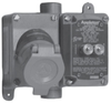 Explosionproof Pin and Sleeve Receptacle with Circuit Breaker -- EFSR-GFI