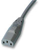 Lead, Iec, 10A, Grey, 3.5M; Connector To Connector Volex - 93K1406 - Newark, An Avnet Company