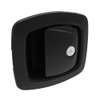 Push-to-Close-Latch, CH 751 Key , Paddle - Front, Cable/Rod, Multi-Point, Yes, Zinc Alloy, Powder Coat -- R3-22-350-50 - Image