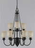 32724 Mid. Chandeliers-Glass Up - 704294 - Capital Lighting, Inc.