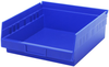 Economy 4 Shelf Bin, Blue; Bin Colour Quantum Storage - 44AC6796 - Newark, An Avnet Company