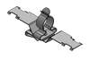 EMC Shield Clamps for 10 × 3 mm Bus Bar, Pluggable- with or without Integrated Strain Relief - 36787.155 - icotek Corp
