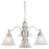 39050BLE-962 Mid. Chandeliers-Glass Down - 730331 - Capital Lighting, Inc.