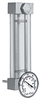 Broad Face Nylon Liquid Level Gage with Dial Thermometer, 8